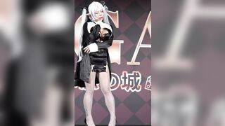 露出大好き！なエロエロコスプレイヤーさんイベント撮影会 (葬●のフリー●ン シスターver 編) jav jvip