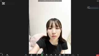 SNS総フォロワー25万人のアイドルとZoomオナ jav jvip