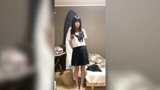 完全顔出し！【素人】無修正オナニーライブチャット配信！ jav jvip