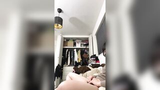 人気配信者たぬ◯なの様色白美巨乳パイパンね◯ちゃんのインスタライブまとめ jav jvip (3)