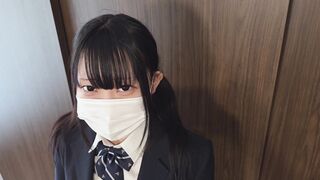 真ん丸お尻エロい身体の可愛いJKが何度も叫びながらイク jav jvip