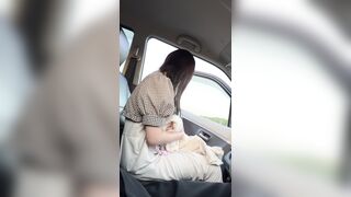 【2日限定】可愛い学生さんに車内でペロペロしてもらいました【期間限定】 jav jvip (1)