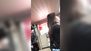 【放課後の眺め20】カワイイＪＫ の生足とお尻を下から追いかけて voyeur jp