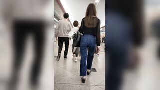 Tバック透けは極上の興奮_赤外線スケスケ012(透視_透けパンツ_ピタパン_パンティーライン_Pライン_女子大生_OL), ○ッキーデザインの下着が丸透けキ voyeur jp 2 (10)