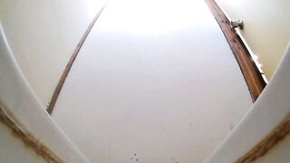 無修【洗面所】温泉宿泊施設トイレ盗撮　正面アングル voyeur jp