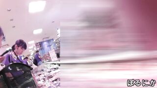 デコ出し美少女ちゃんの白綿パンツを拝見(No.74） jvip
