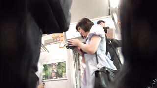 パンチラ小人目線☆☆（pato483)［電車編] jvip