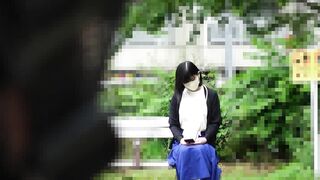 【電車痴漢 #25】《巨乳パイスラッシュ女子大生》黒髪ボブの清楚な女子大生を集団痴漢＆マシュマロ美乳とギャップ萌えドロッドロ中出 jvip