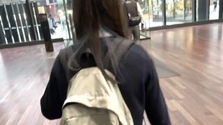 【※流出厳禁※】放課後に18歳J◯が街で遠隔バイブで爆イキ！そのままネカフェで声を我慢して制服のまま中出し［54分］ jvip