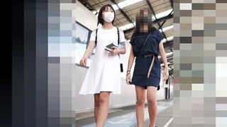 DE06 JK私服編 夏休みを満喫する小動物系女子二人組！ jvip