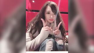 ガチ素人女性の流出★19歳の人気キャバ嬢！オマ〇コにバイブを入れられながらのフェラ動画まで流出です！ jvip