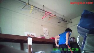 学校　女子更衣室　制服水着　着替え定点撮影3編 voyeur jp