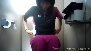 Tennis㊸　４名収録！パイパン娘２名！スジスジマ〇コ丸見え(^^♪最高です(^o^)／ voyeur jp 09-060526