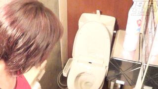 スポーツクラブトイレ競泳水着オナニー3 voyeur jp 120526
