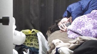 ハーフモデルの美女は白い肌に剛毛が映える voyeur jp 160526