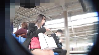 【FHD-bri27】JK制服顔出し！前作の子の別日はなんと興奮のロリ風パンティー！ voyeur jp 160526