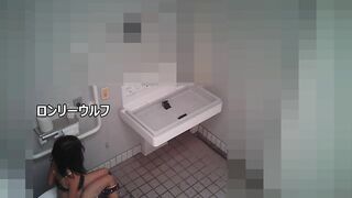トイレ極⑯几帳面な風さんが現れた voyeur jp 170526