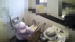 トイレ安らぎ56、帽子が似合うＳ後編 voyeur jp 170526