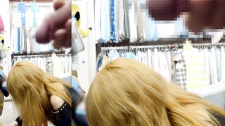 【生おかず痴漢】美人ギャルの顔にあたりそうｗ voyeur jp 170526
