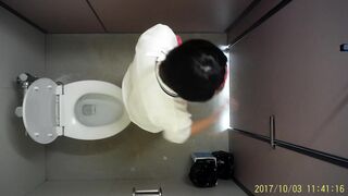 JKちゃん達のtoilet⑩ ２年連続体育祭特集！がっつりカメラ目線です・・( ;∀;) voyeur jp 170526 07