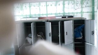 【お得なセット販売】制服女子プール更衣室盗撮＆逆さ撮り voyeur jp 180526