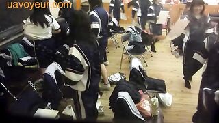 大量収録！教室で撮れた逆さ着替えパンチラ voyeur jp 180526 01