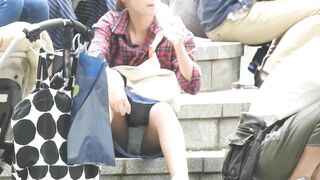 ｆｈｄ-ｎｏ１-ｎｏ２-おっぴろげの綺麗なお姉さん-パンティーが見えすぎです-笑 voyeur jp 01-240526