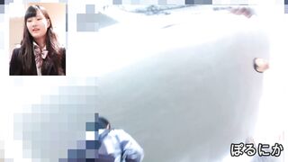 髪サラサラな制服kちゃんの白サテンパンツを拝見no 9 voyeur jp