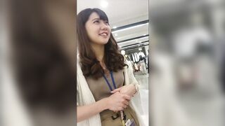 最高に抜ける jd風 美少女の生パン ミニスカショップ店員撮り３２ voyeur jp