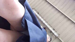 jk顔出し高画質 埼玉県公立jk白綿パンツ 処女確定優等生風お嬢様 voyeur jp