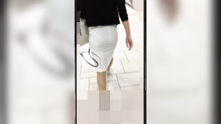 歓喜の瞬間 カーディガンを脱いだら非常に最高にエロいbodyラインだった巨乳美人キャリアウーマン voyeur jp