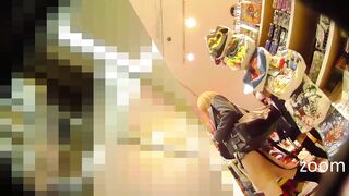 フルhd画質 白パンjkとニーハイjkのパンチラ voyeur jp